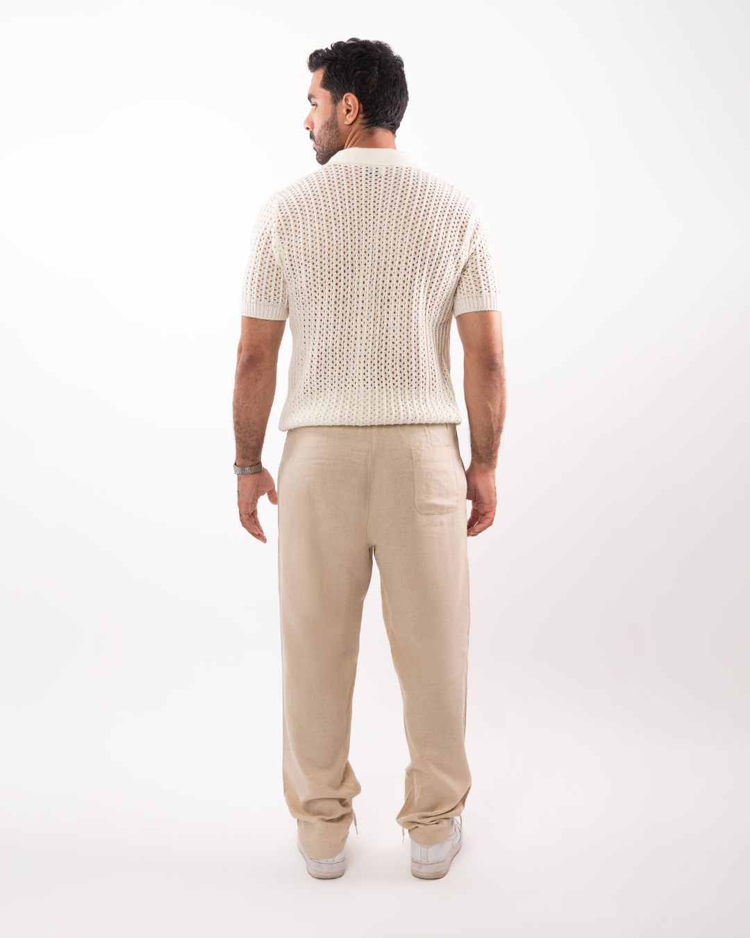 White Knit Shirt