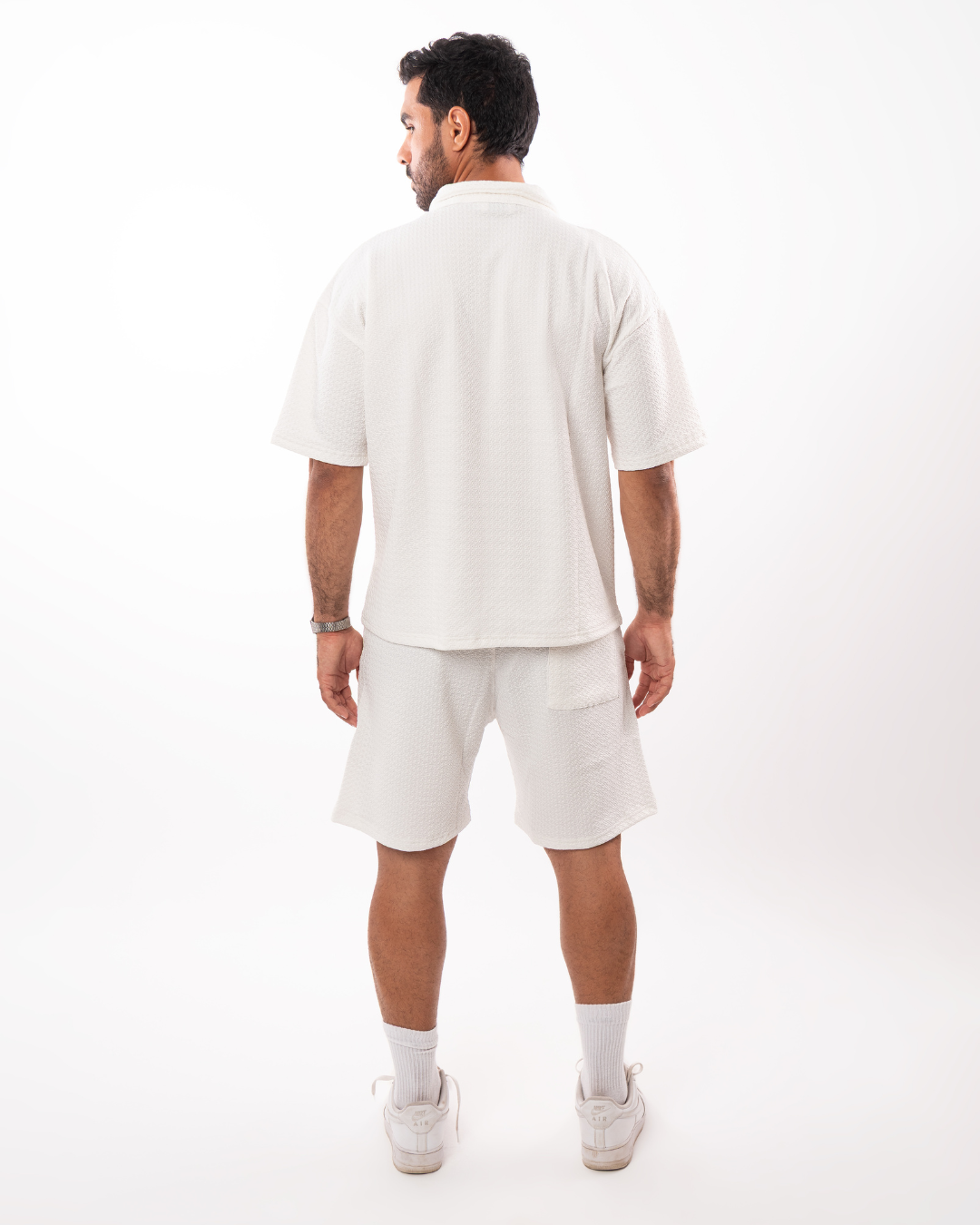 White Short Set