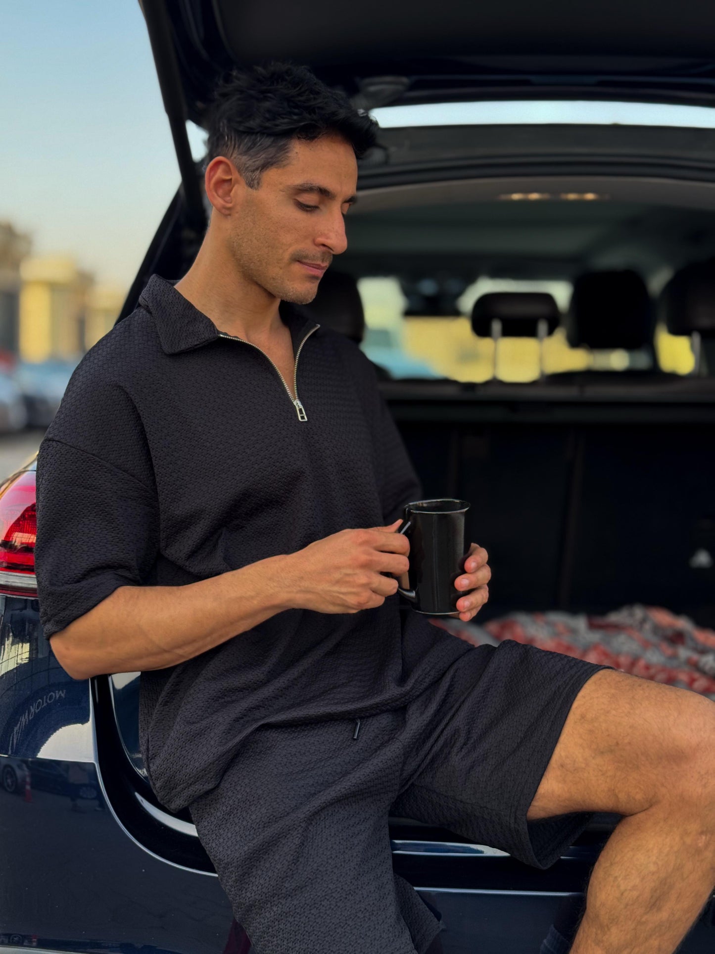 Black Short Set