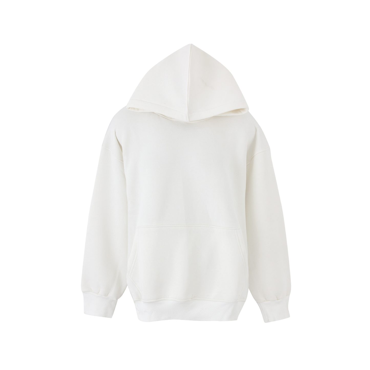 White Unisex Oversized Hoodie