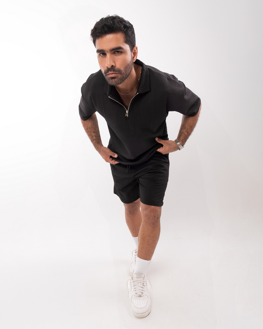 Black Short Set